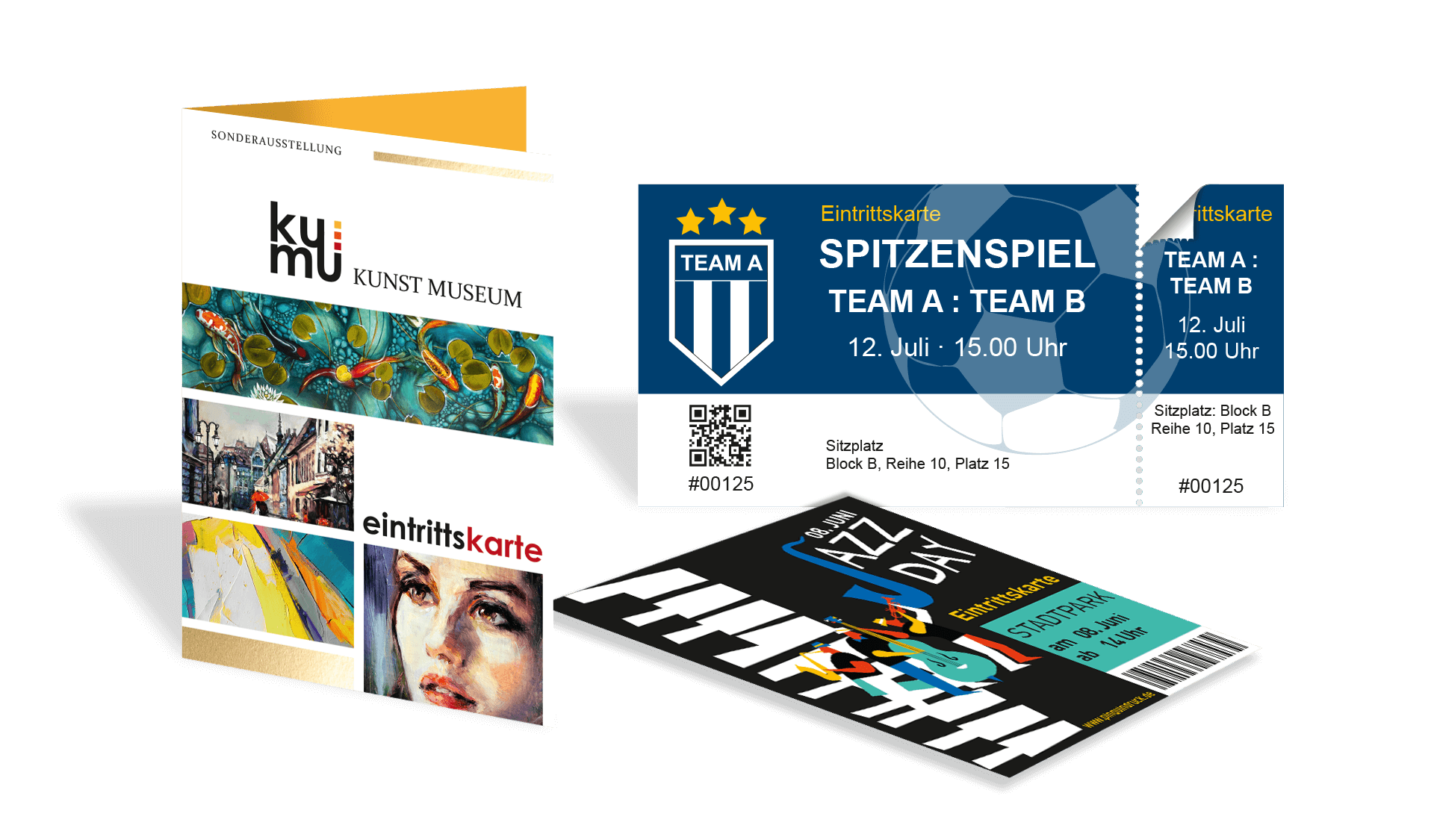 Eintrittskarten drucken lassen