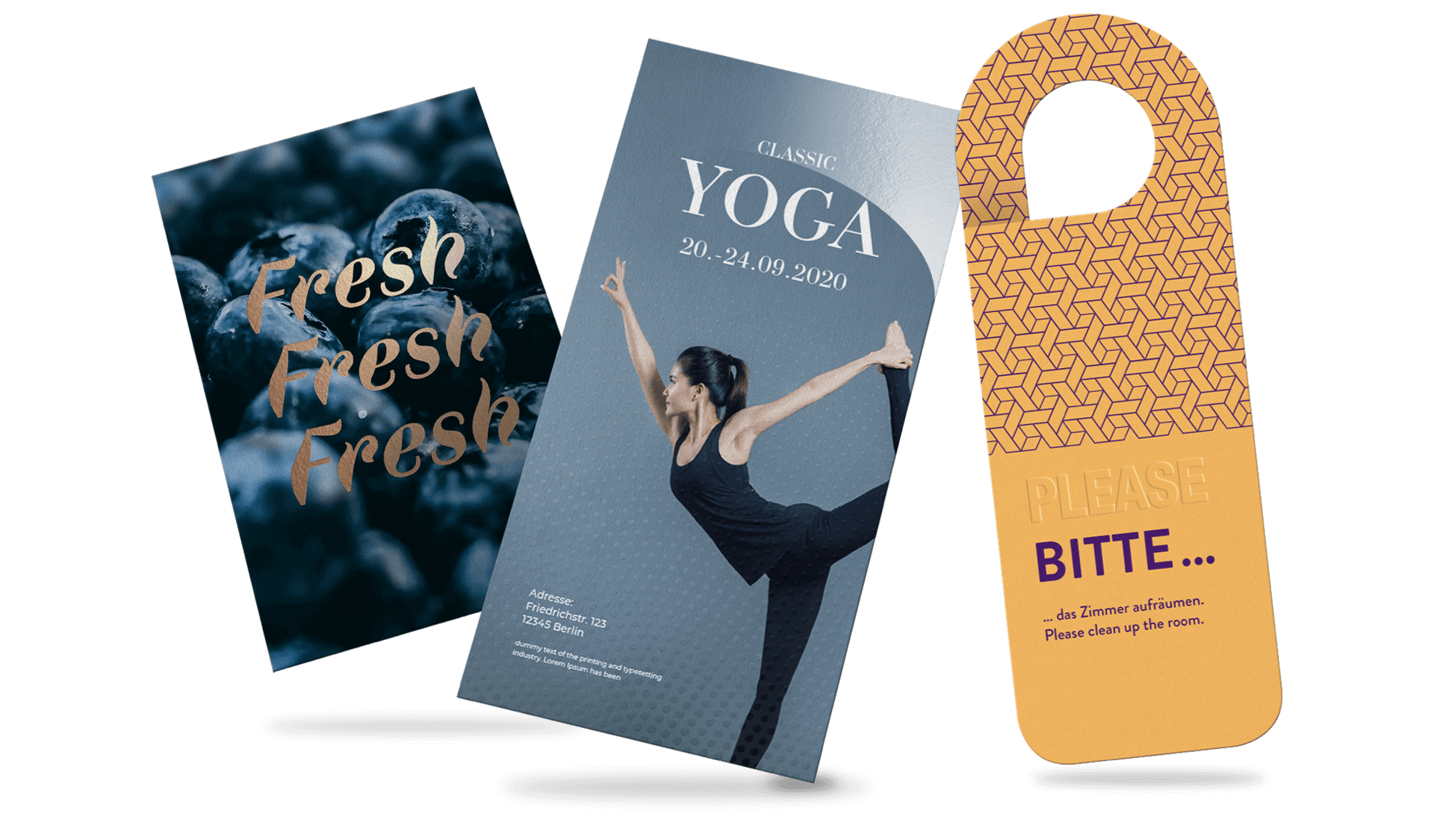 Flyer mit Veredelung drucken lassen