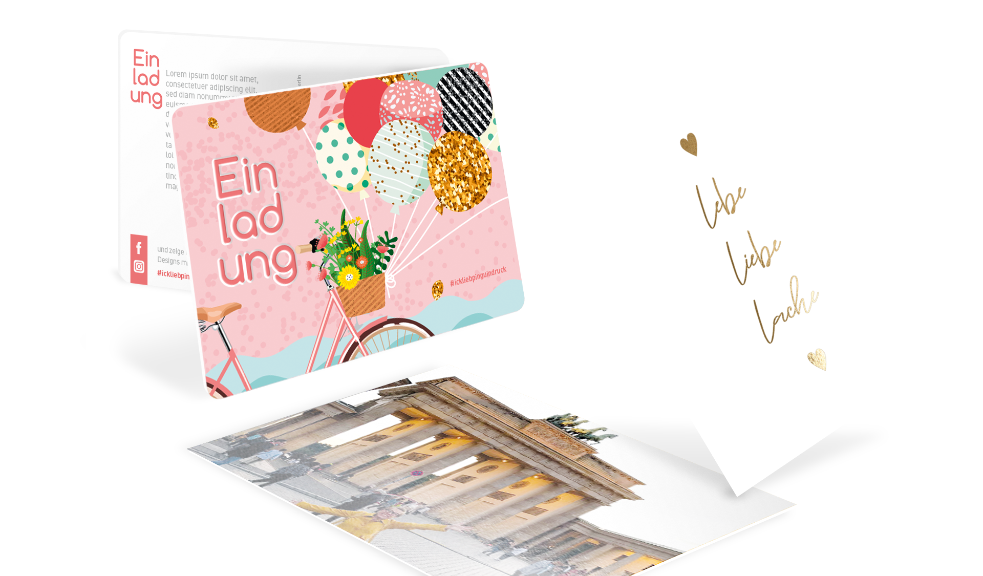 Postkarten mit Veredelung drucken lassen