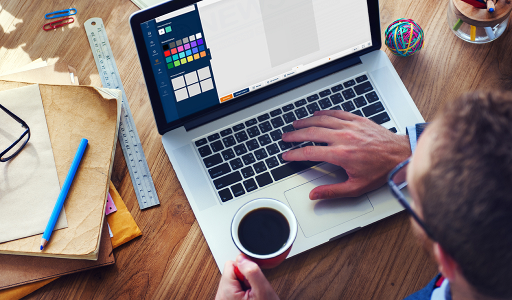 Kreative Druckprodukte online gestalten