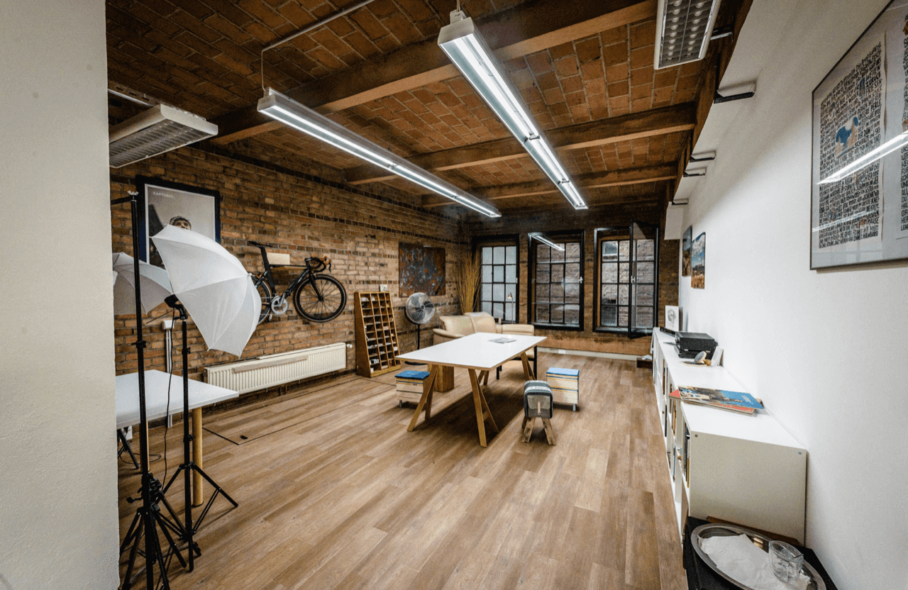 Büro in der Druckerei