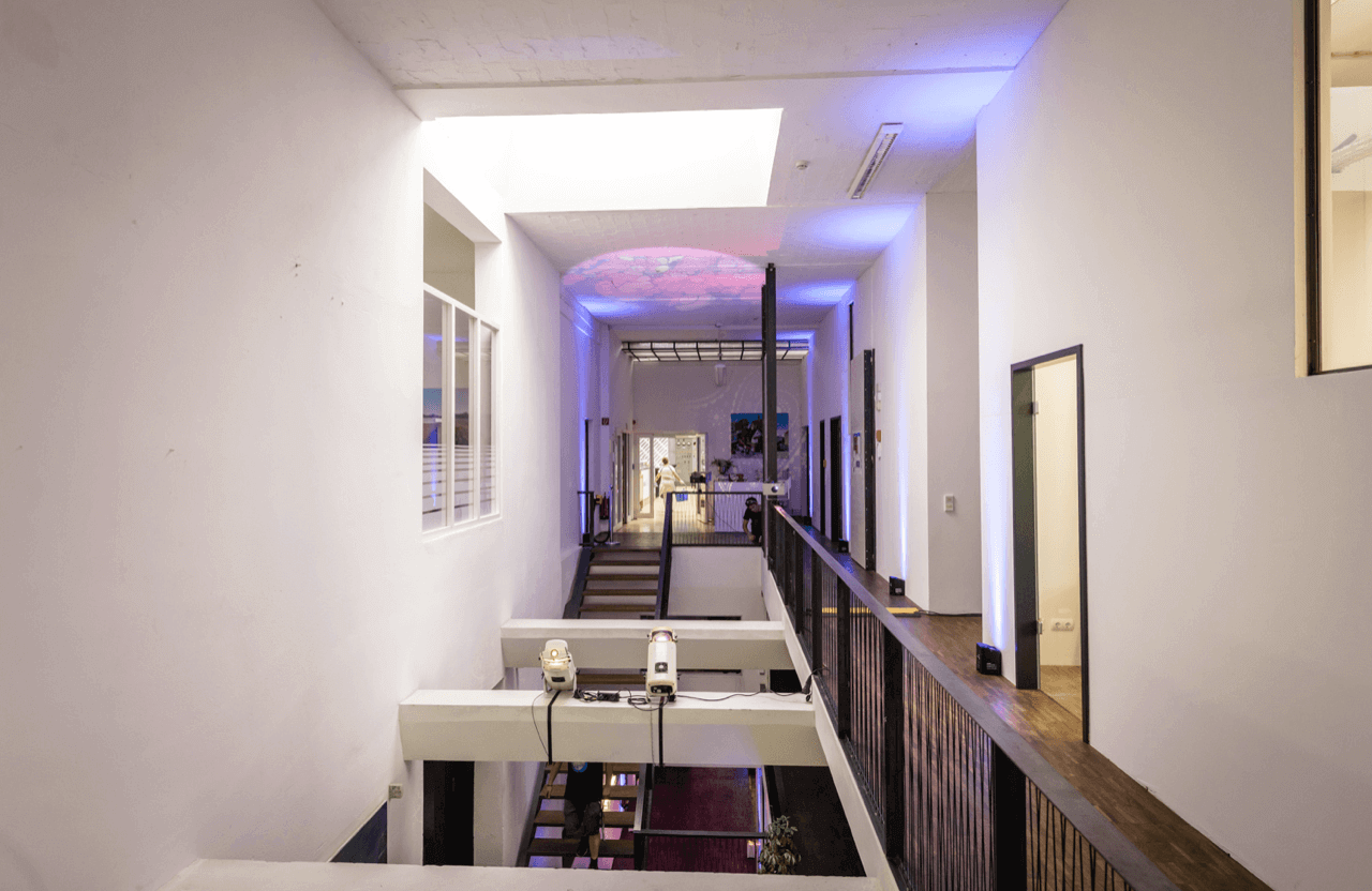 Büro in der Druckerei