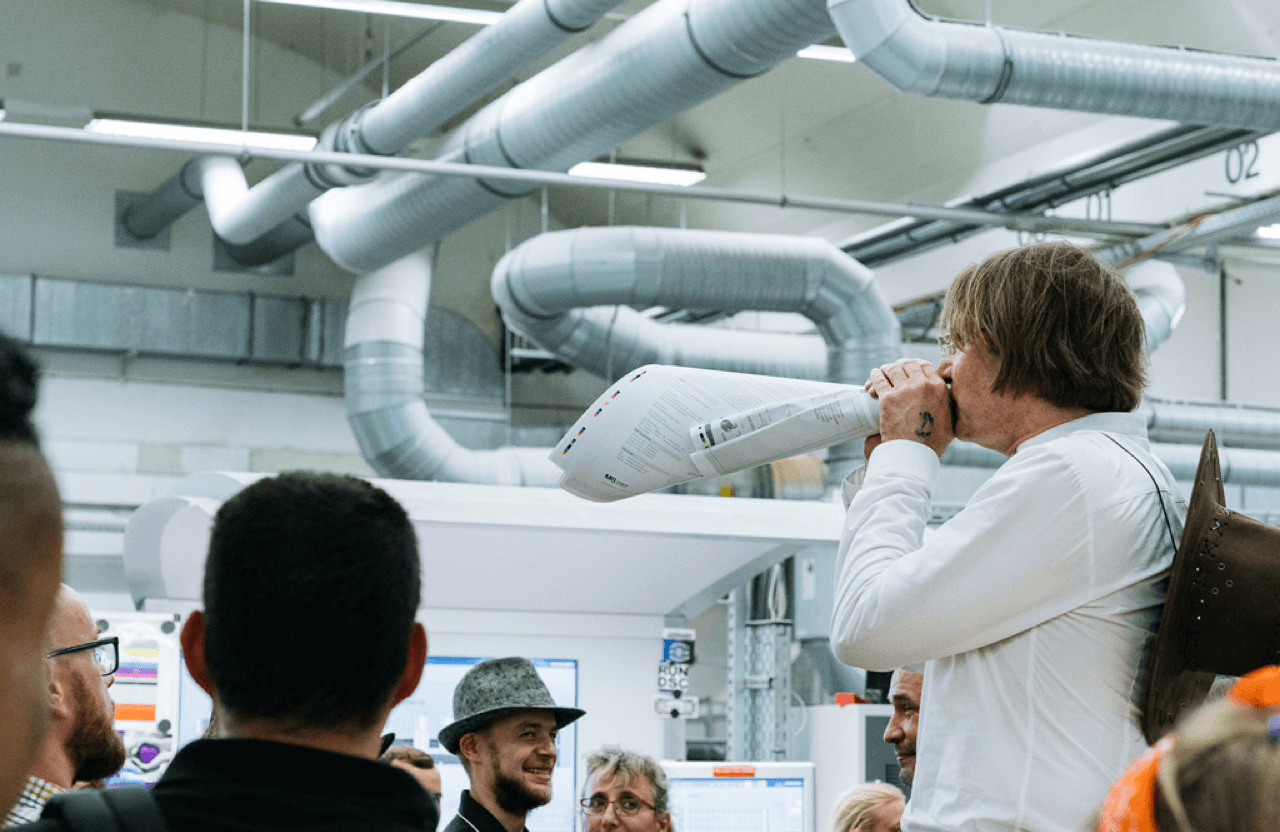 Führungen in der Druckerei